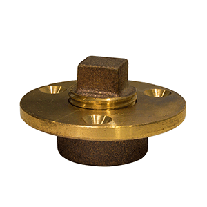 GROCO GARBOARD DRAIN W/PLUG