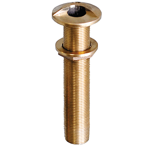GROCO 3/4" BRONZE EXTRA LONG HIGH SPEED THRU-HULL FITTING W/NUT