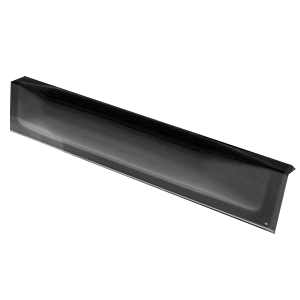 DOCK EDGE DOCK BUMPER STRAIGHT DOCK GUARD, 18", BLACK