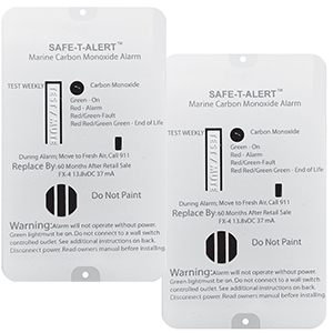 SAFE-T-ALERT FX-4 CARBON MONOXIDE ALARM, 2-PACK