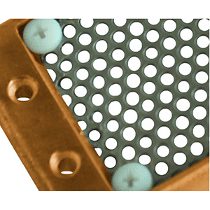 GROCO 93-2000-02 STAINLESS STEEL REPLACEMENT SCREEN F/APHS-2000, SIZE 2 (.125") PERFORATION DIAMETER