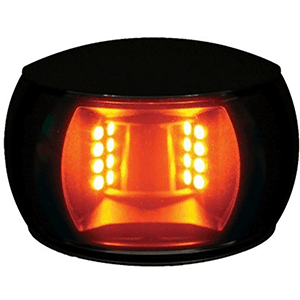HELLA MARINE NAVILED COMPACT 2NM TOWING NAVIGATION LAMP, BLACK SHROUD