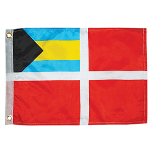 TAYLOR MADE BAHAMAS COURTESY FLAG 12" X 18"