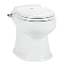 DOMETIC MASTERFLUSH 8740 WHITE ELECTRIC MACERATING TOILET, RAW/FRESH WATER