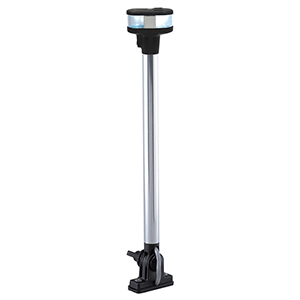 PERKO FOLDING MASTHEAD LIGHT VERTICAL COMBO MAST/ALL-ROUND 12-13/16" HIGH SAIL OR POWER, LED