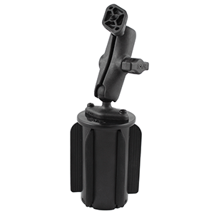 RAM MOUNT RAM-A-CAN II UNIVERSAL CUP HOLDER BASE W/DOUBLE BALL MOUNT