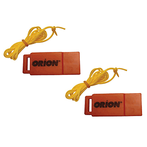 ORION SAFETY WHISTLE W/LANYARDS, 2-PACK