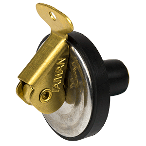 SEA DOG BRASS BAITWELL PLUG, 3/8"