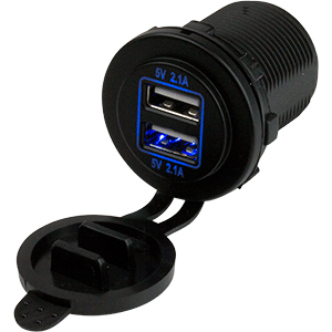 SEA DOG DUAL USB POWER SOCKET