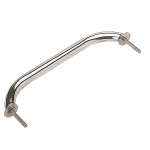 SEA DOG STAINLESS STEEL STUD MOUNT FLANGED HAND RAIL W/MOUNTING FLANGE, 10"