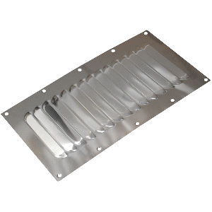 SEA DOG STAINLESS STEEL LOUVERED VENT, 5" X 9"