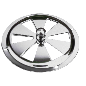 SEA DOG STAINLESS STEEL BUTTERFLY VENT, CENTER KNOB, 4"