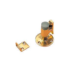 SEA DOG DOOR STOP & CATCH, BRASS, 2"