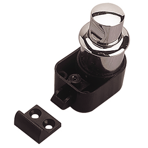 SEA DOG PUSH BUTTON RIM LATCH, POLISHED CHROME