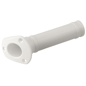 SEA DOG FLUSH MOUNT ROD HOLDER, WHITE