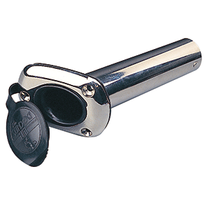 SEA DOG CAST STAINLESS STEEL FLUSH MOUNT ROD HOLDER W/CAP, 30-DEG