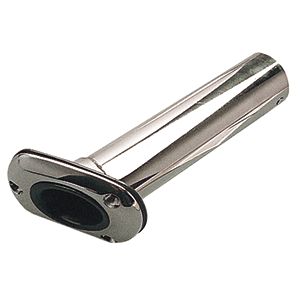 SEA DOG STAINLESS STEEL FLUSH MOUNT ROD HOLDER, 30-DEG