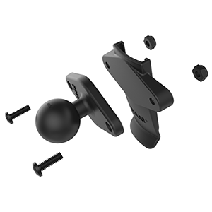 RAM MOUNT SPINE CLIP HOLDER W/BALL F/GARMIN HANDHELD DEVICES