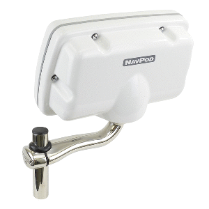 NAVPOD RAILMOUNT PRE-CUT F/SIMRAD NSS9 EVO3/B&G ZEUS3 9 FITS 1" OR 1.25" TUBING