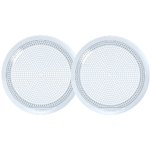 FUSION EL-X651W 6.5" CLASSIC GRILL COVERS, WHITE F/ EL SERIES SPEAKERS