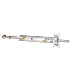 UFLEX ALUMINUM INBOARD CYLINDER, 1.25