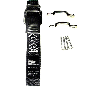 ROD SAVER STAINLESS STEEL BATTERY/GAS TANK TIE-DOWN, 48"