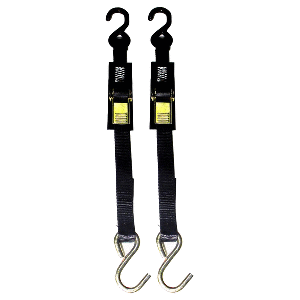ROD SAVER QUICK RELEASE TRAILER TIE-DOWN, 1" X 4', PAIR