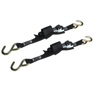 ROD SAVER PADDLE BUCKET TRAILER TIE-DOWN, 1" X 2', PAIR