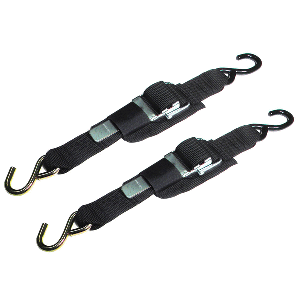 ROD SAVER PADDLE BUCKLE TRAILER TIE-DOWN, 2" X 4', PAIR