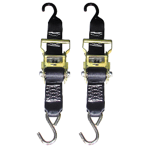 ROD SAVER HEAVY-DUTY RATCHET TRAILER TIE-DOWN, 2" X 3', PAIR