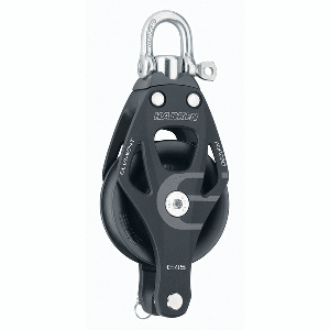 HARKEN 45MM SINGLE ELEMENT BLOCK W/SWIVEL & BECKET
