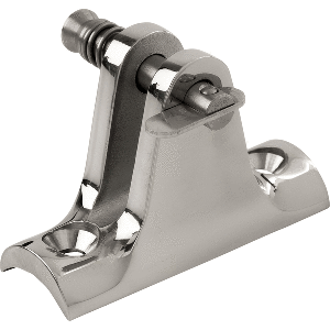 SEA DOG STAINLESS STEEL 90-DEG CONCAVE BASE DECK HINGE, REMOVABLE PIN