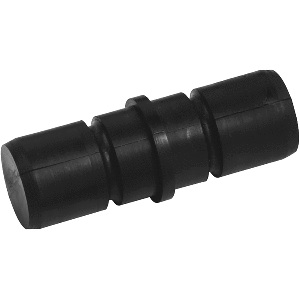 SEA DOG NYLON TUBE CONNECTOR, BLACK, 7/8"