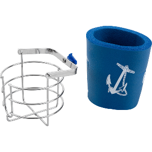 SEA DOG CHROME BRASS SWIVEL BEVERAGE HOLDER
