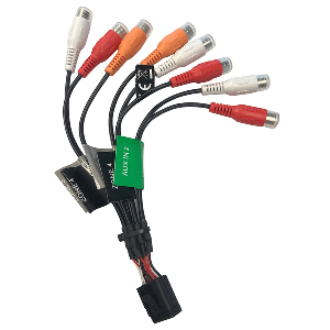 FUSION WIRE HARNESS F/ MS-RA770 STEREO, ZONE 3 & 4 (E PORT-RCA)