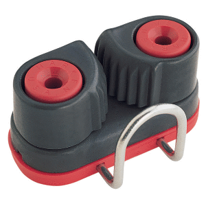 HARKEN MICRO CAM-MATIC ALUMINUM CLEAT KIT W/WIRE FAIRLEAD