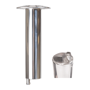 LEE'S ROD HOLDER, HEAVY DUTY, 0-DEG, STAINLESS STEEL