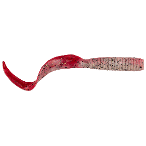 BERKLEY GULP! 6" GRUB, RED BELLY SHRIMP