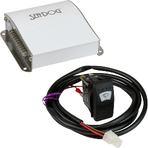SEA DOG SYNCHRONIZED WIPER CONTROL, POWDER COATED ALUMINUM/STAINLESS STEEL