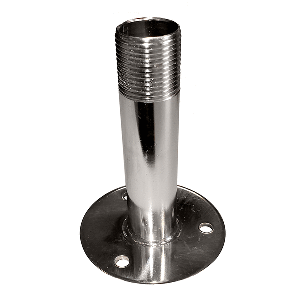 SEA DOG FIXED ANTENNA BASE 4-1/4" SIZE W/1"-14 THREAD FORMED 304 STAINLESS STEEL