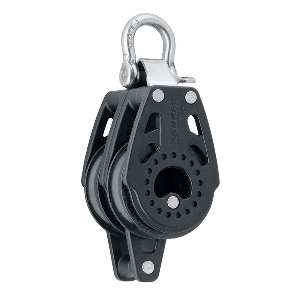 HARKEN 40MM CARBO AIR DOUBLE FIXED BLOCK W/BECKET