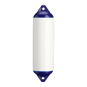 POLYFORM F-3 TWIN EYE FENDER 8.2" X 30", WHITE