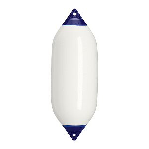 POLYFORM F-7 TWIN EYE FENDER 15" X 41", WHITE