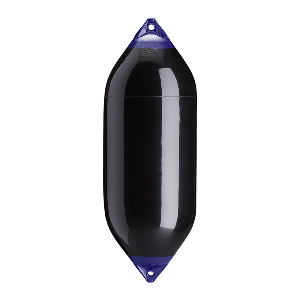 POLYFORM F-10 TWIN EYE FENDER 18" X 50", BLACK