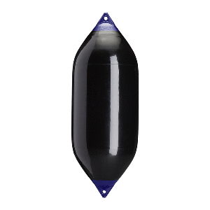 POLYFORM F-11 TWIN EYE FENDER 21.2" X 57.5", BLACK