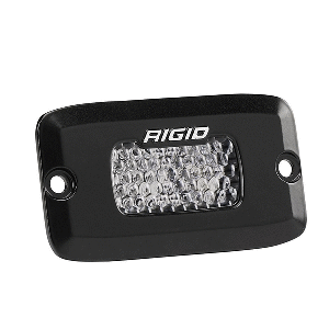 RIGID INDUSTRIES SR-M SERIES PRO DIFFUSED FLUSH MOUNT, BLACK