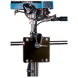 SEA DOG POLY RAIL MOUNT MOTOR BRACKET, BLACK