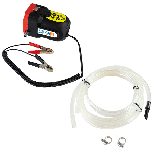 SEA DOG OIL CHANGE PUMP W/BATTERY CLIPS, 12V