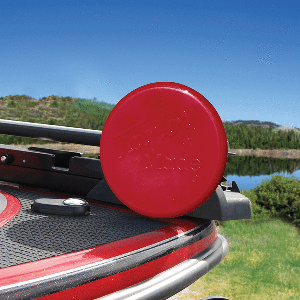 TAYLOR MADE TROLLING MOTOR PROPELLER COVER- 3-BLADE COVER, 10"- RED
