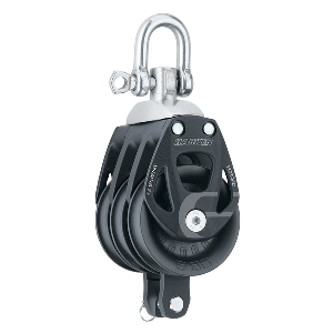 HARKEN 60MM TRIPLE ALUMINUM ELEMENT BLOCK W/SWIVEL & BECKET
